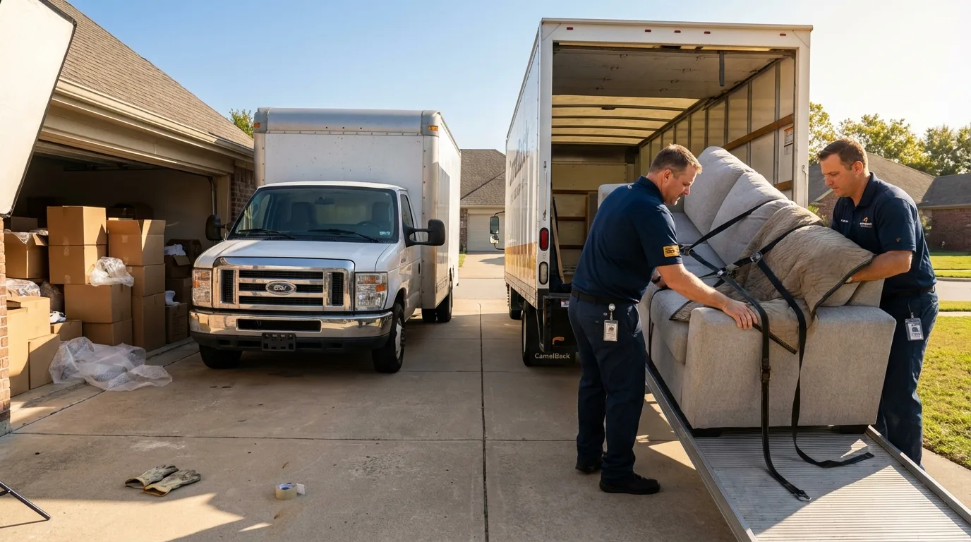 DIY truck vs professional crew comparison in Vinita